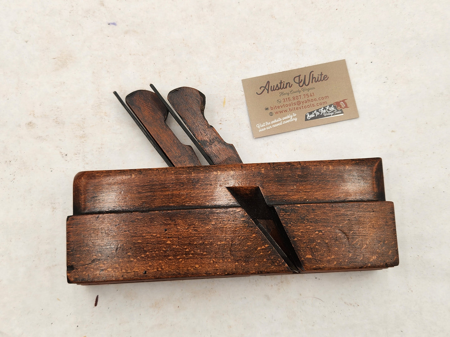 T. Turner Complex Molding Plane Twin Iron