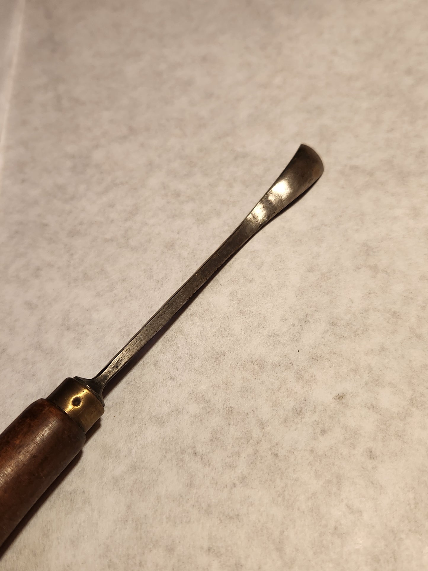 Marked 9/16" Shallow Sweep Spoon Gouge