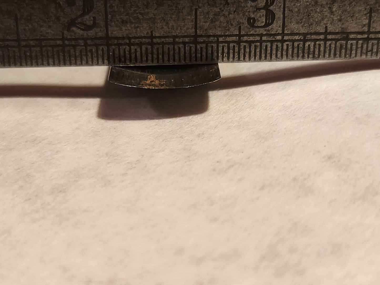 Unmarked 5/8" #13 Nearly Flat Very Shallow Carving Gouge