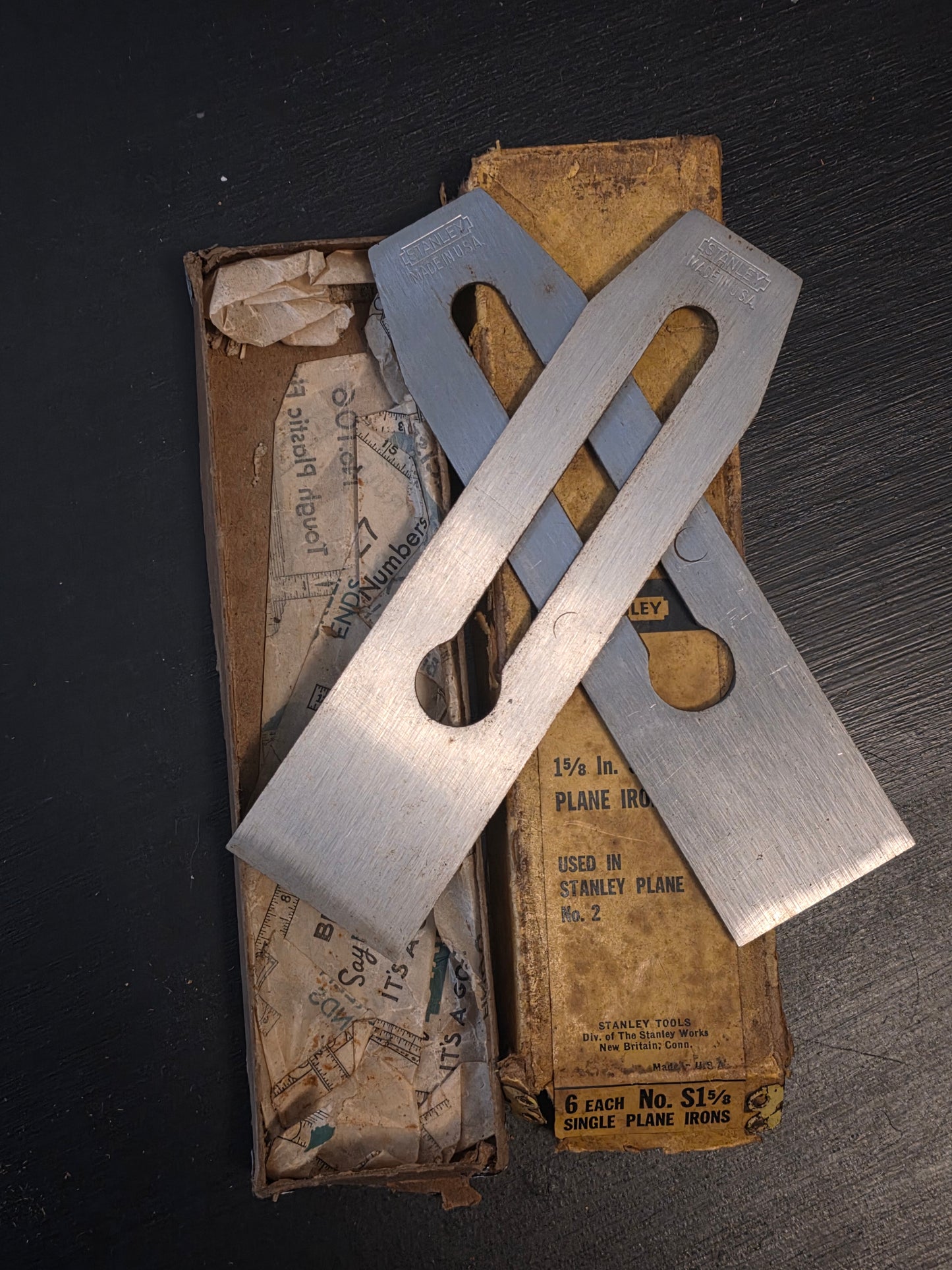 Stanley no. 2 Irons (set of 2)