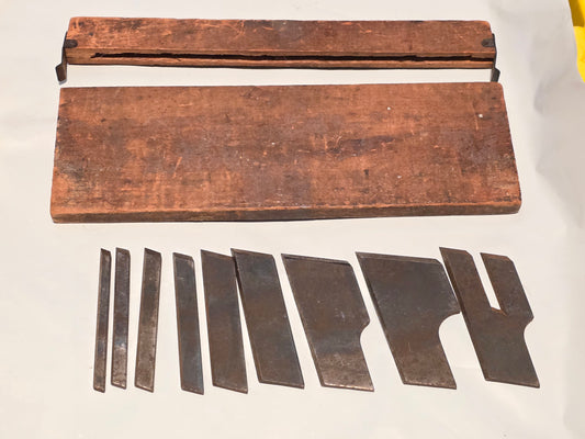 Set of 9 Stanley 46 Irons