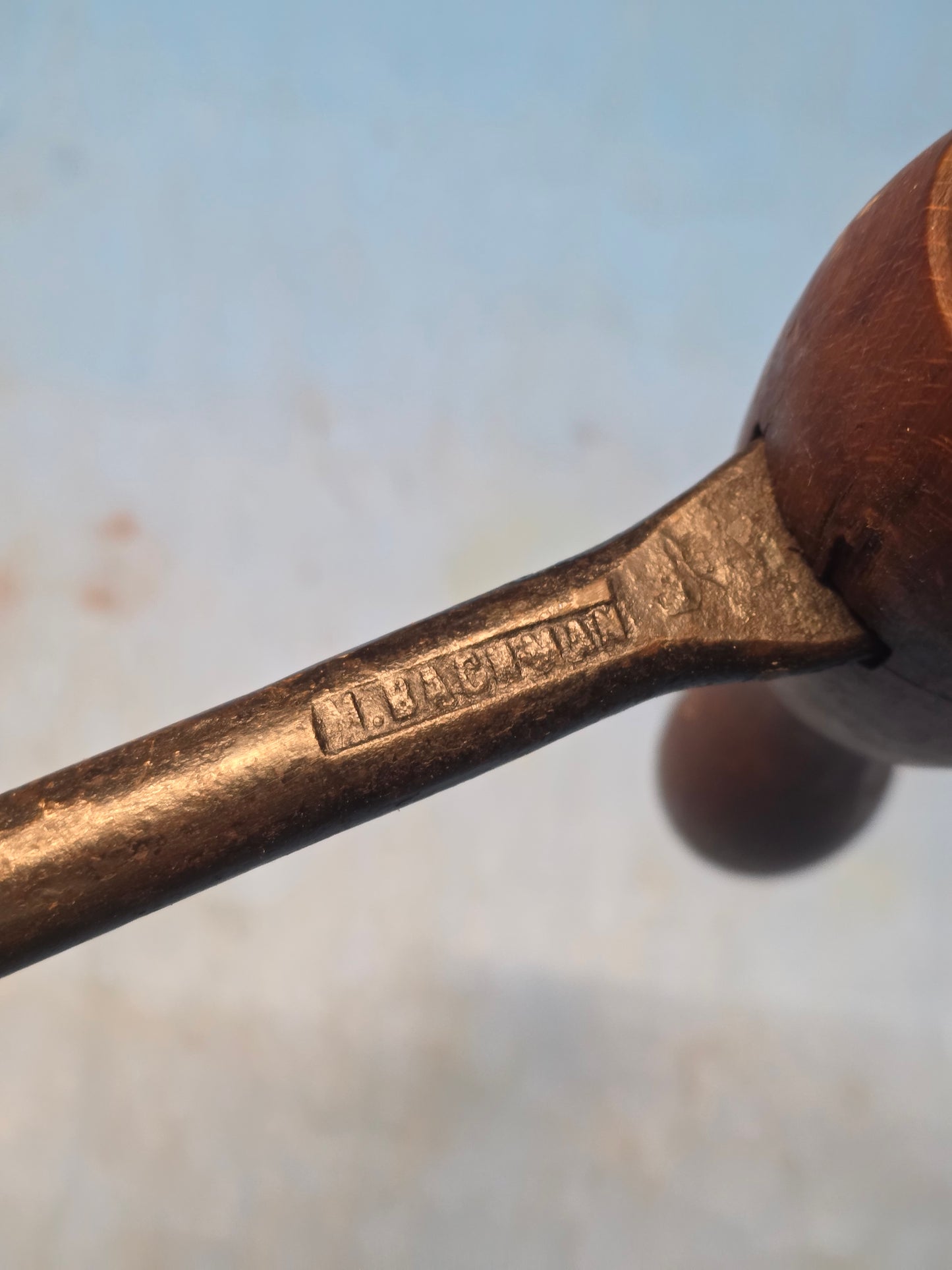 Early M. Bachman 13/16 T Handle Auger