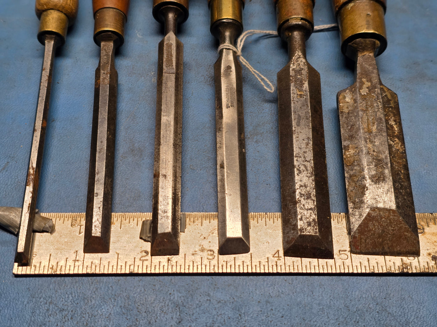 6 Marples Dovetail Bevel Chisels