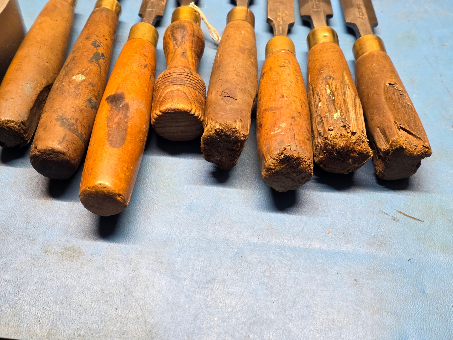 8 Small Marples "Butt" Chisels