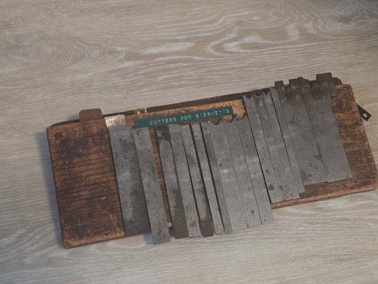 Siegley Plow Plane Irons