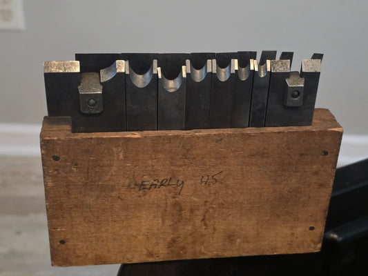 Early Non Notch 45 Plow Plane Irons