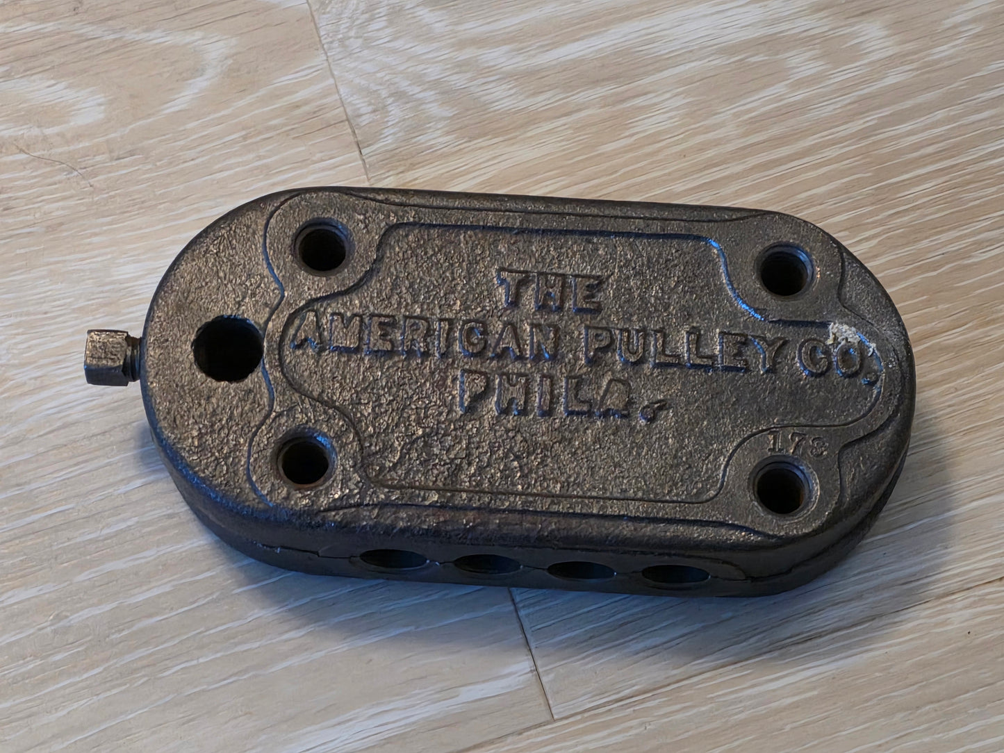 The American Pulley Co Mortice Plates