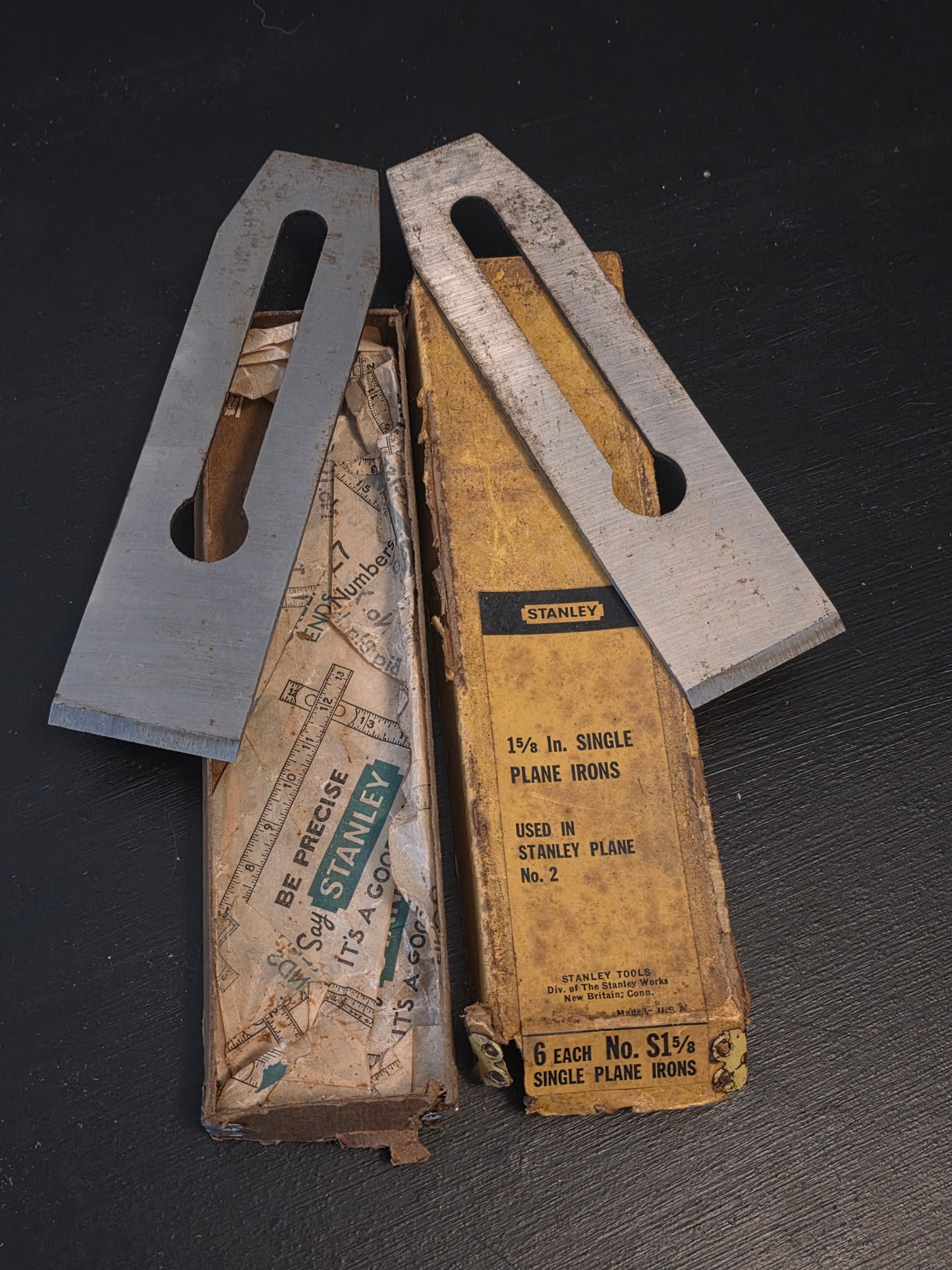 Stanley no. 2 Irons (set of 2)