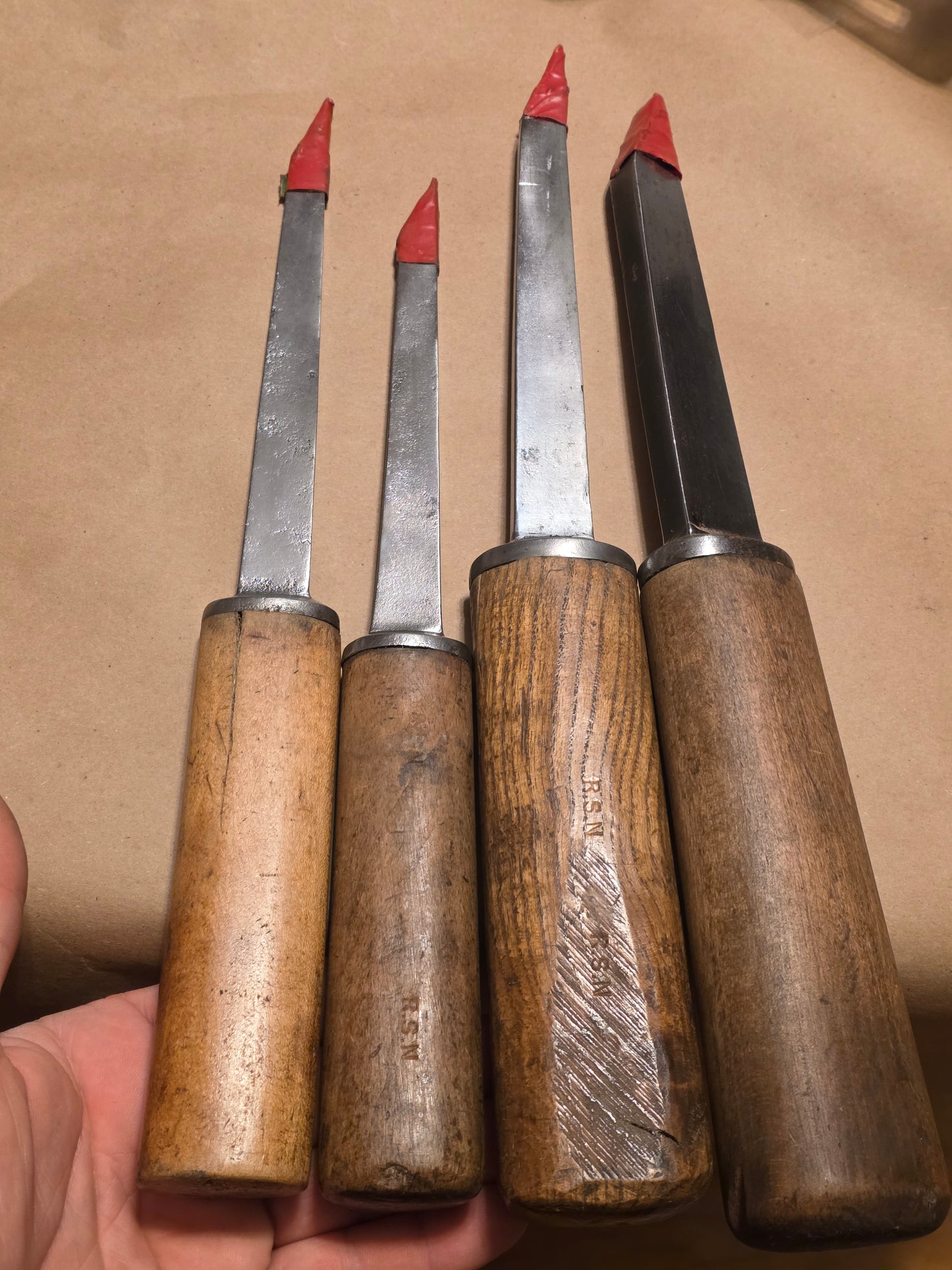 Pig sticker mortice chisel set
