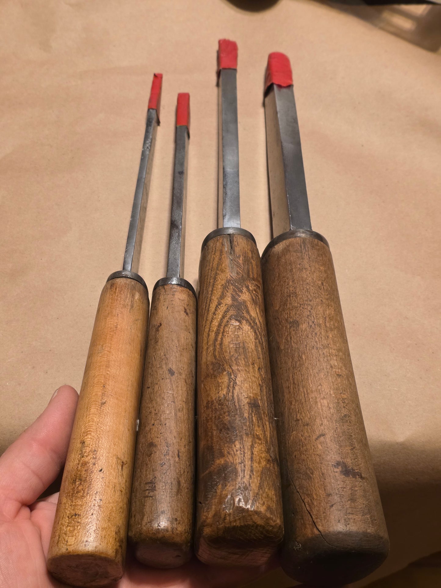 Pig sticker mortice chisel set