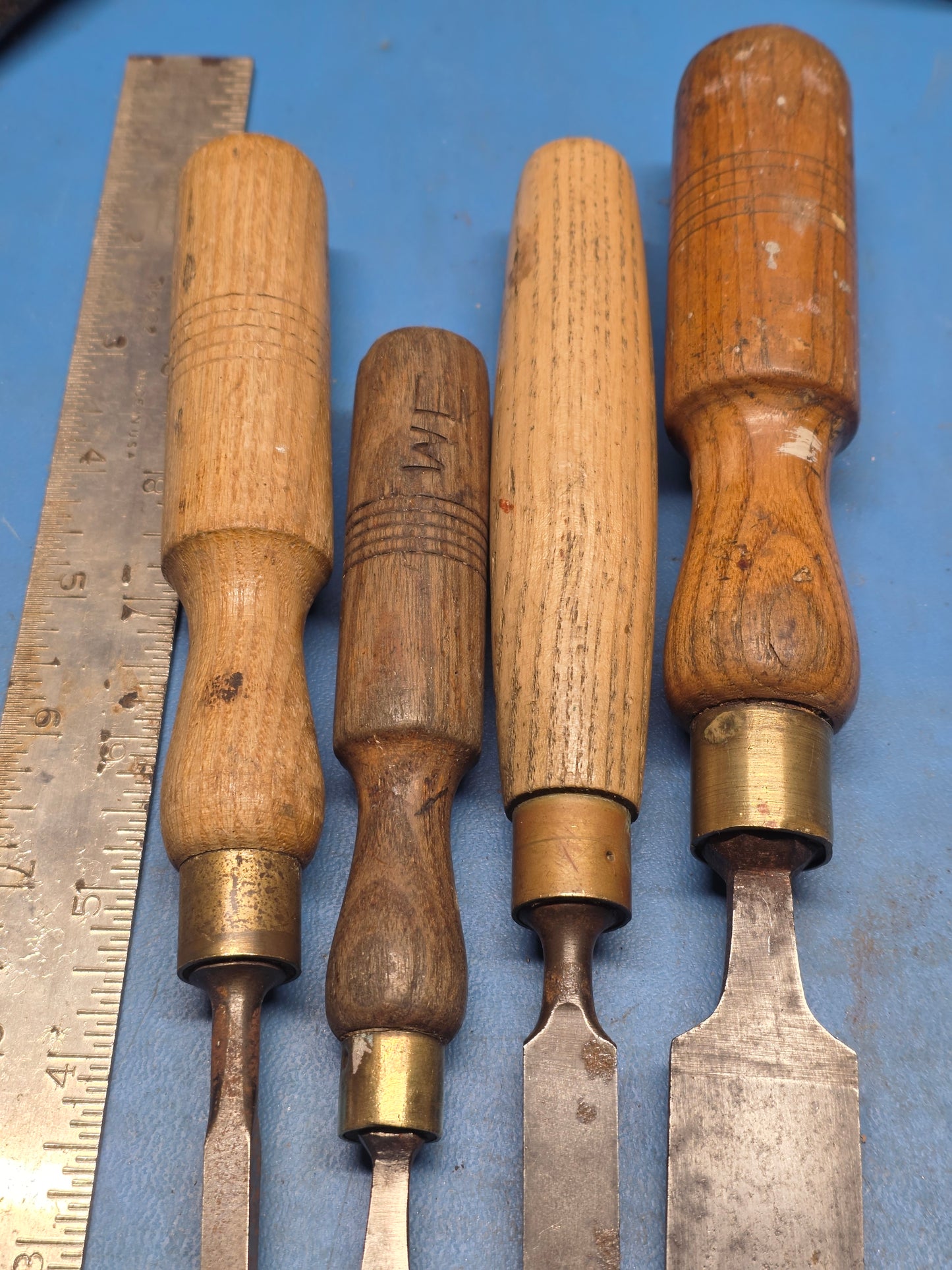 4 Marples Firmer Chisels