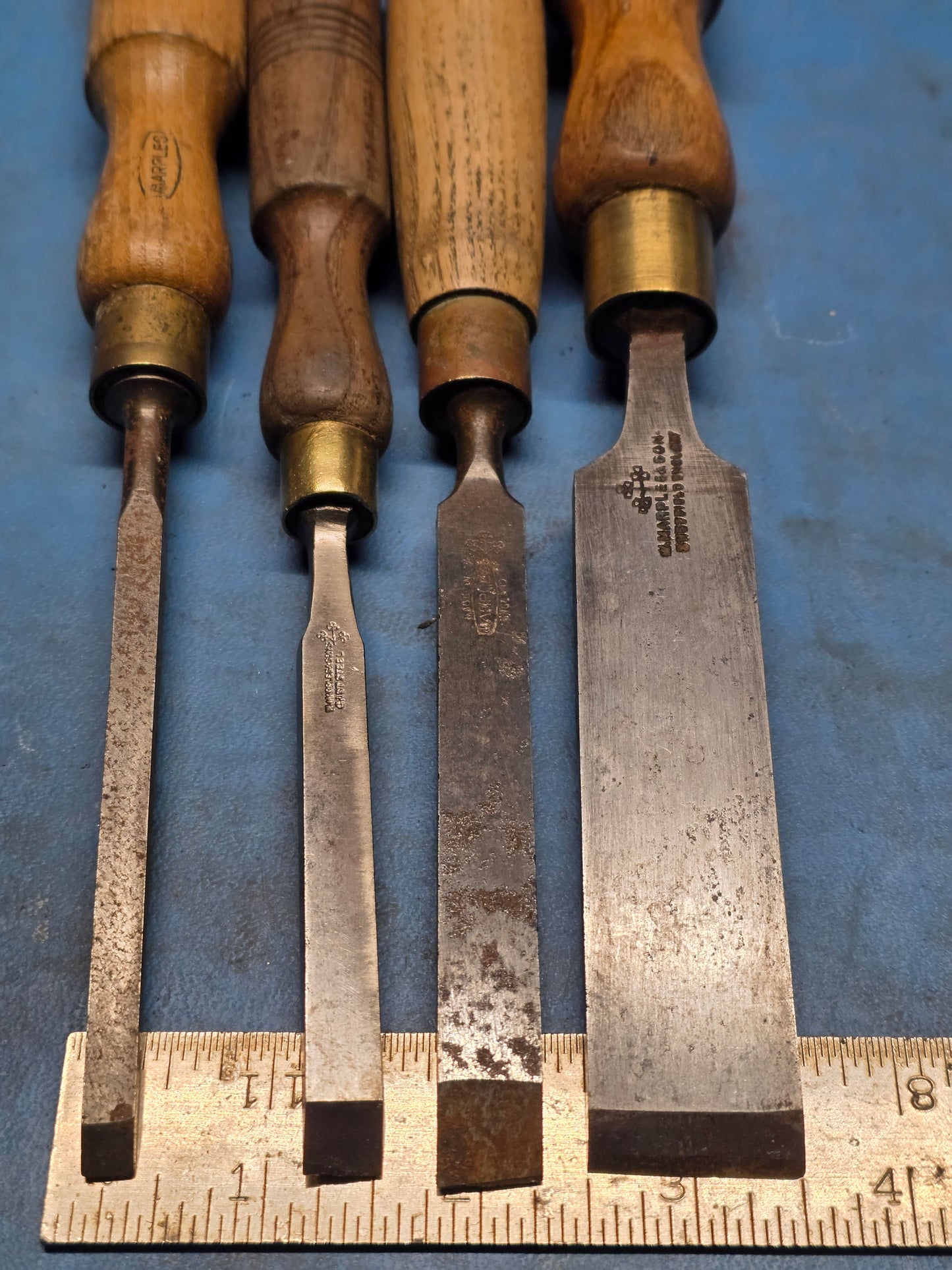4 Marples Firmer Chisels