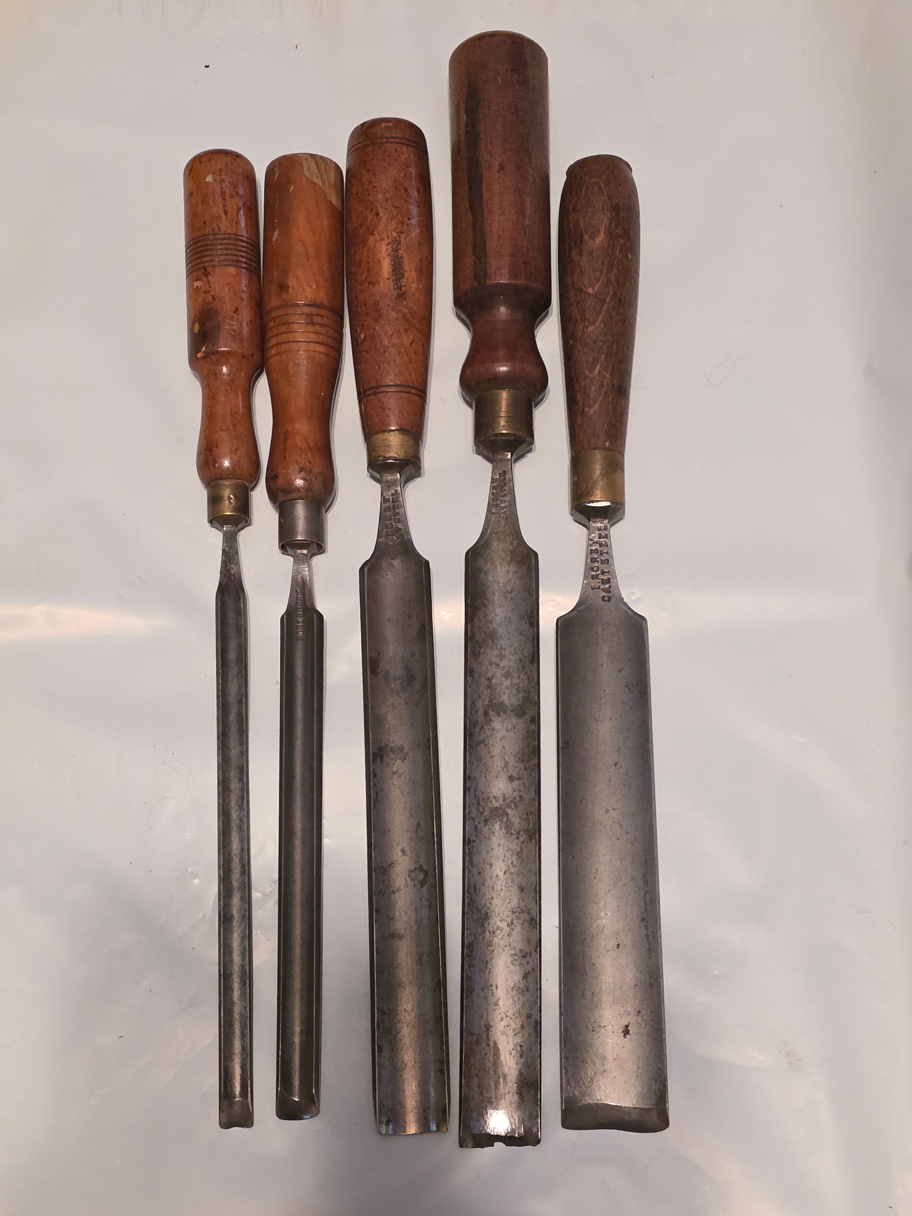 Sorby Shallow Gouges – Best in The East Vintage Tools