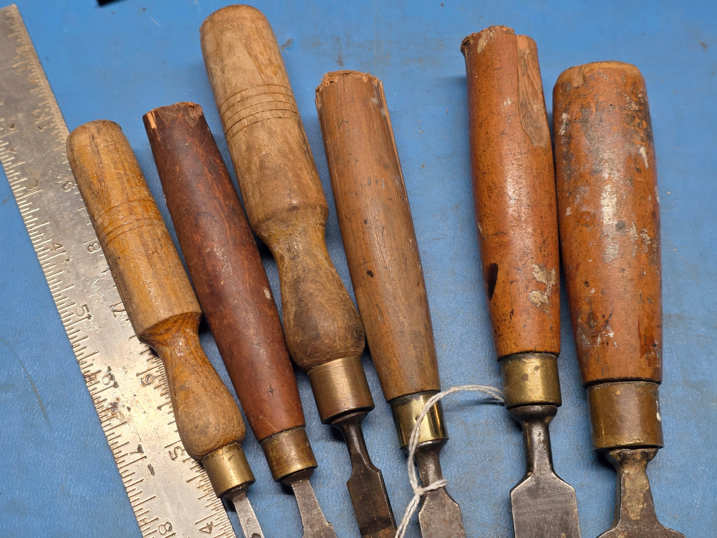 6 Marples Dovetail Bevel Chisels