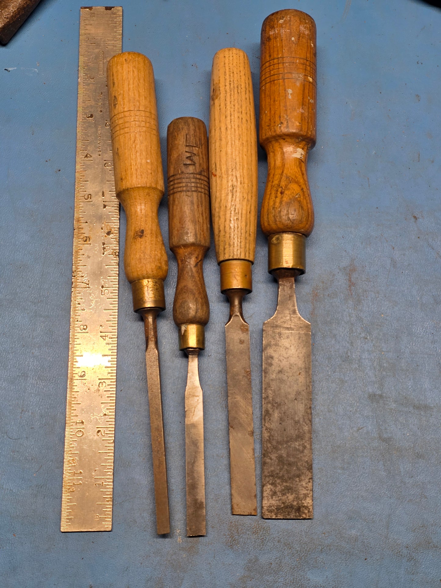 4 Marples Firmer Chisels