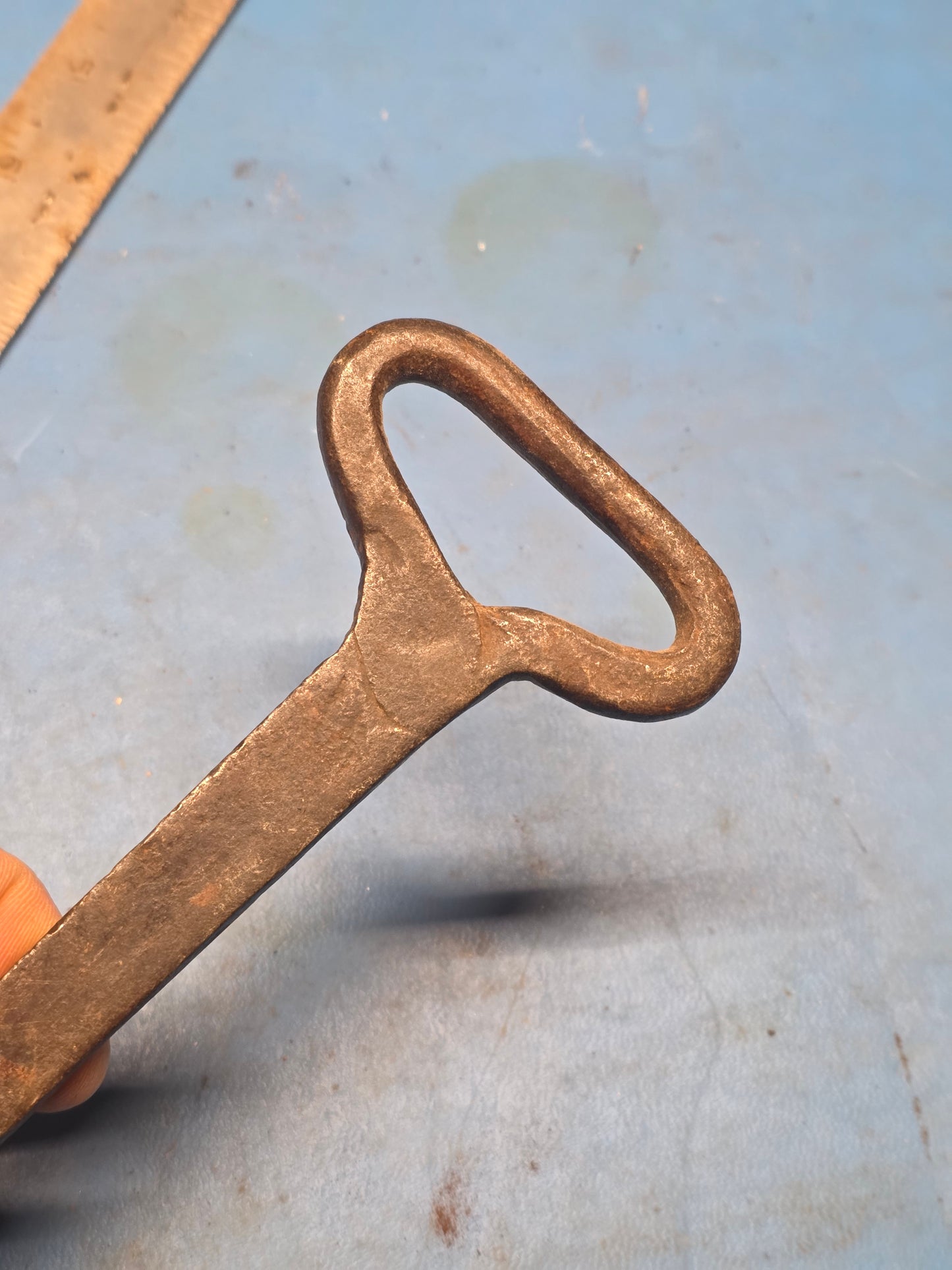 T Handle Blacksmith Flathead Screwdriver