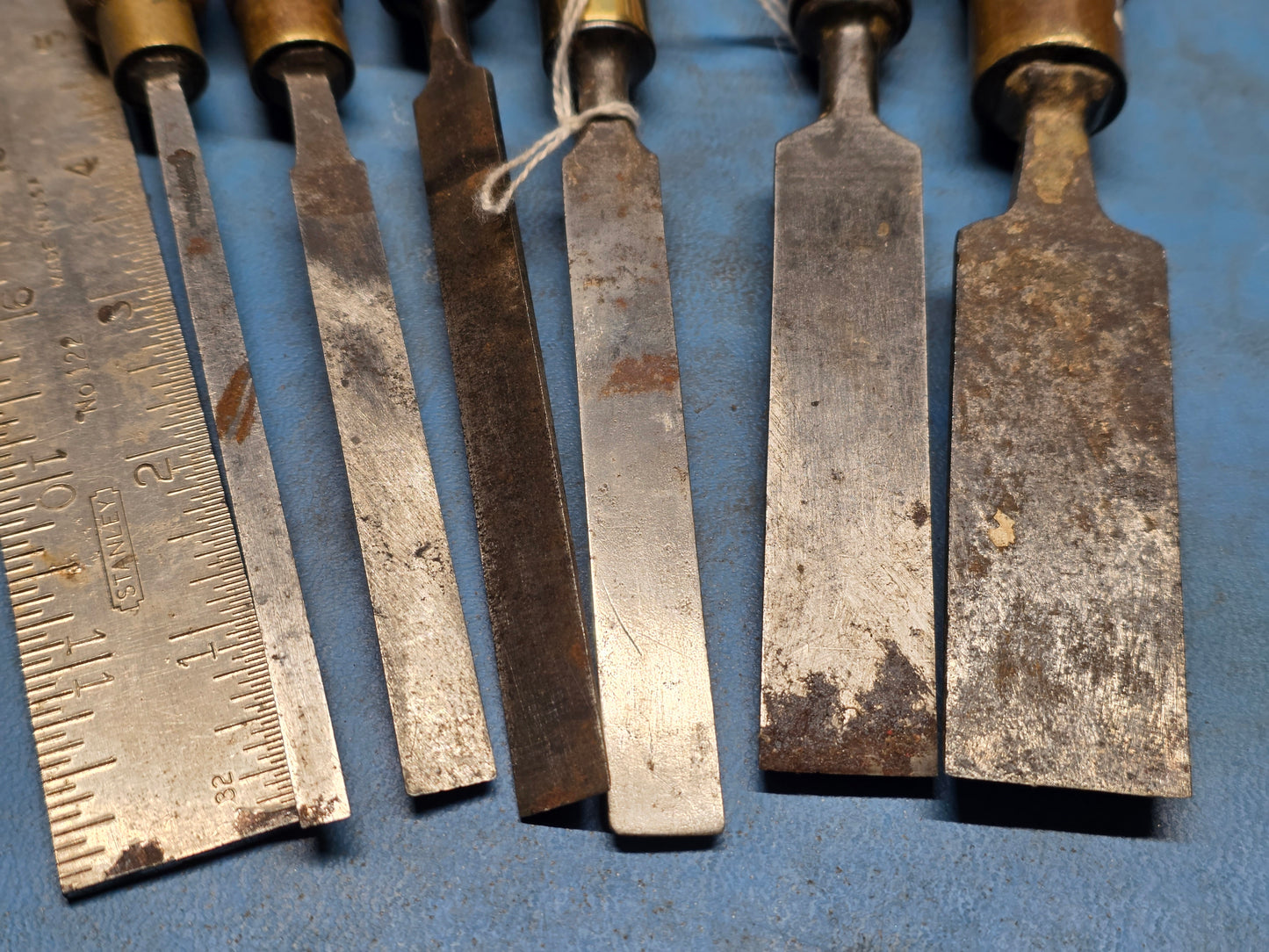 6 Marples Dovetail Bevel Chisels